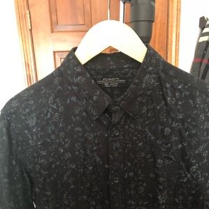 All Saints Floral Button Down (M)